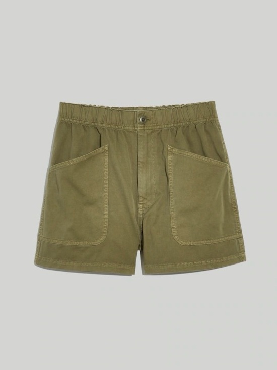 Madewell Pants - MADEWELL Garment-Dyed Pull-On Utility Shorts size 24 - Vintage Moss
